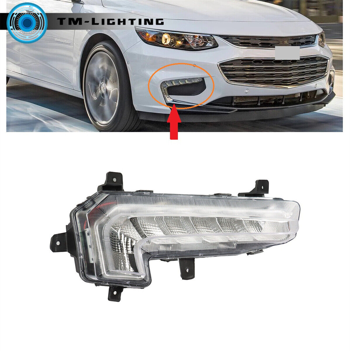 Chevrolet Malibu Fog Lights Right