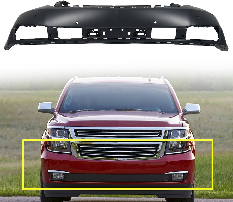 Chevy Tahoe Front Bumper cover W/O Sensor 2016+