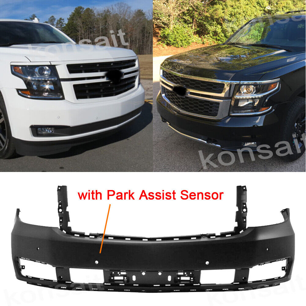 Chevy Tahoe Front Bumper cover W/ Sensor 2016+