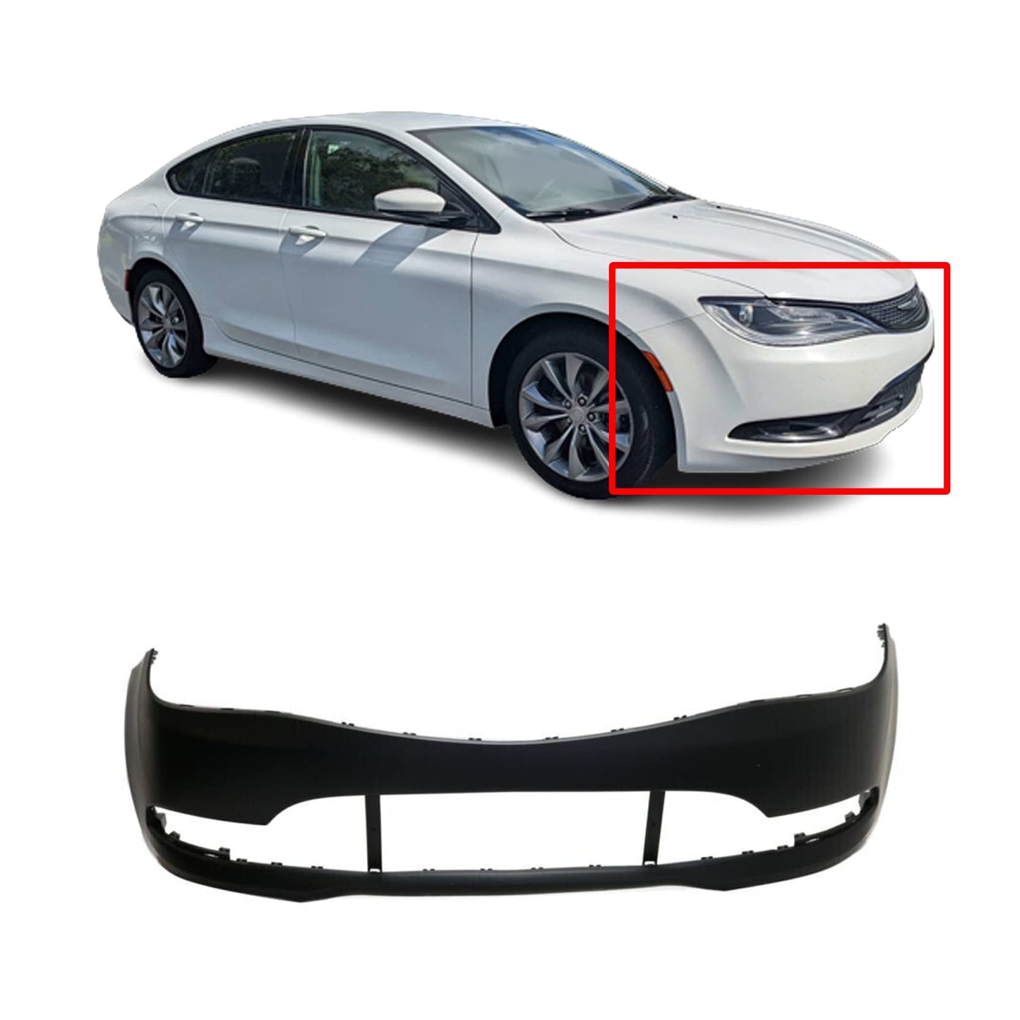 Chrysler 200 Front Bumper