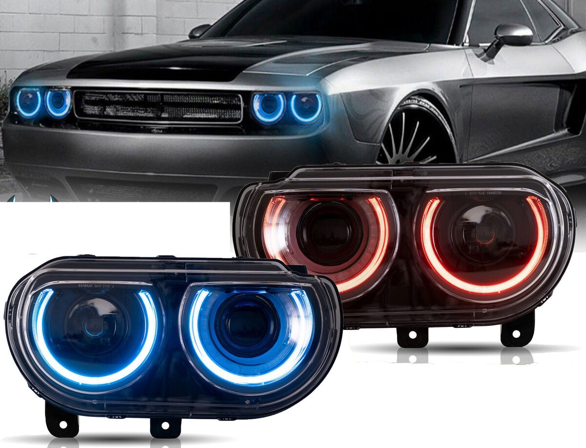 Dodge Challenger Headlight Color Set
