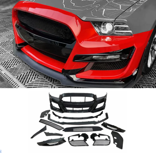 2013–2014 Ford Mustang Shelby GT500 Complete Front Bumper – Direct Fit