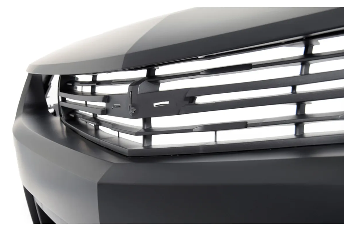 ZL1 Style Front Bumper Conversion Kit for 2010-2015 Chevy Camaro 5th Gen | Primed Black | w/ Fog Lights | Complete Set | Aftermarket