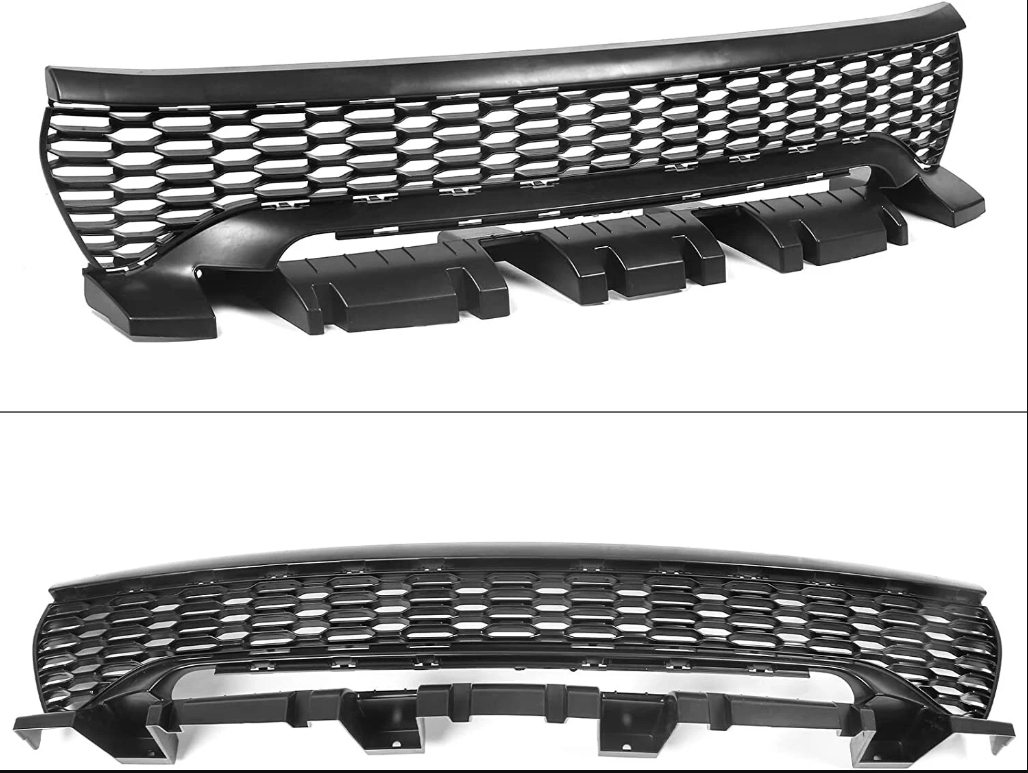 Widebody Style Front Bumper Complete for 2015-2023 Slim Body Dodge Charger | Primed | Ready to Paint | Aftermarket Replacement | Fits SE, SXT, GT, R/T, Scat Pack, SRT 392, Hellcat | CH1000A24