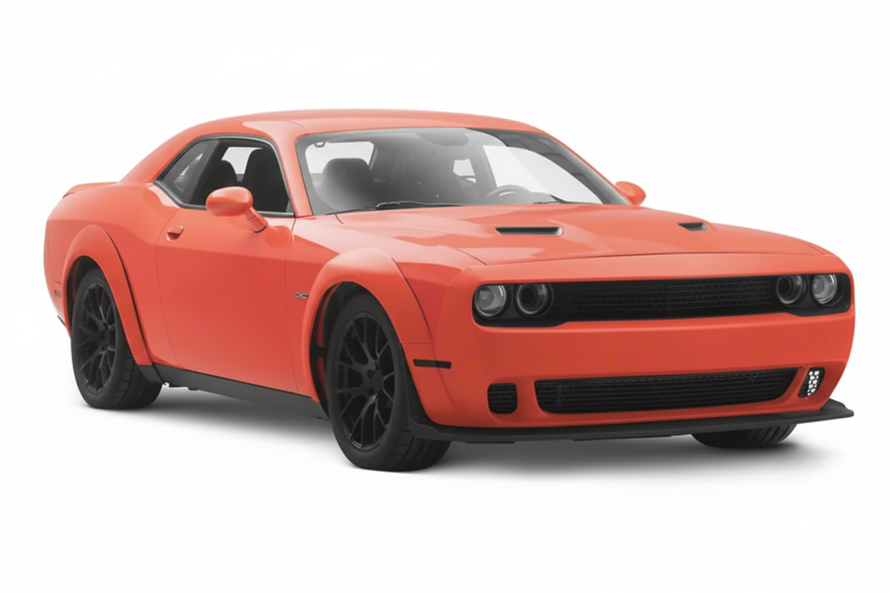 Dodge Challenger Wide Body Kit 2015–2023 | Hellcat Demon SRT Redeye Widebody Conversion | Front & Rear Bumper + Fender Flares + Side Skirts | Primed | Aftermarket