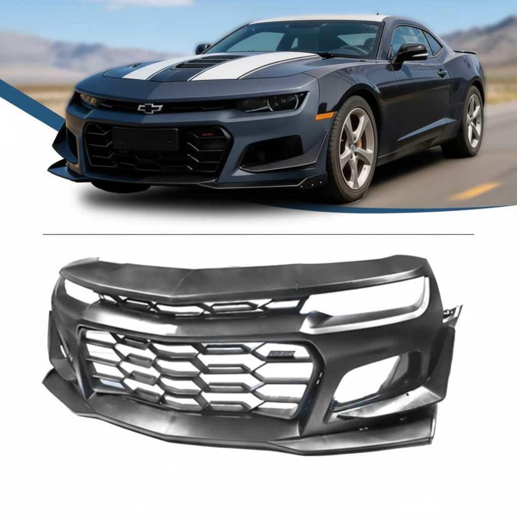 Chevy Camaro ZL1 Style Front Bumper (2010–2015) | Complete Kit | Aggressive 1LE Look