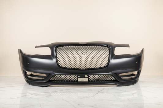 Front Bumper Cover Complete for 2015-2023 Chrysler 300 W/o Sensor| Primed | Aftermarket Replacement