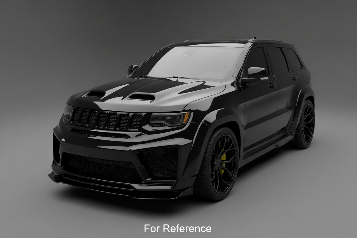 Jeep Grand Cherokee Aluminum Red Eye Hood 2011-2022
