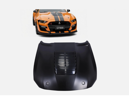 2018-2023 Ford Mustang GT500 Style Aluminum Front Hood
